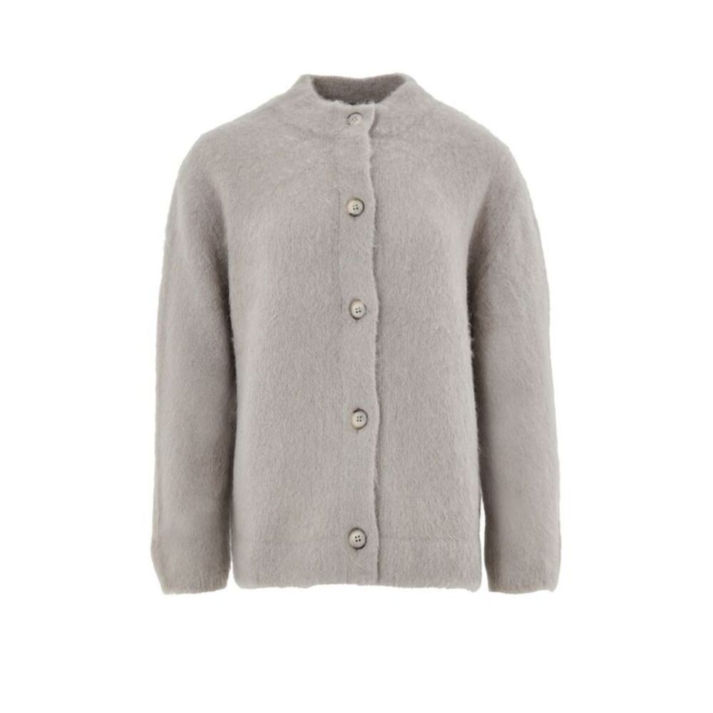 Gran Sasso Beige Wool Women's Cardigan